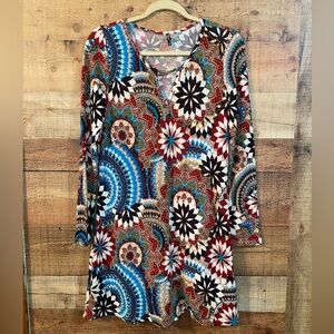 Crece Print Dress